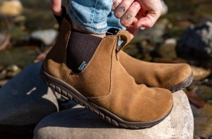 Lems Chelsea Boot Men Trail Shoes Brown | BEY-11064