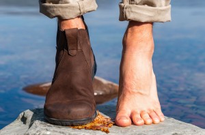 Lems Chelsea Boot Waterproof Men Trail Shoes Brown | BSC-17969