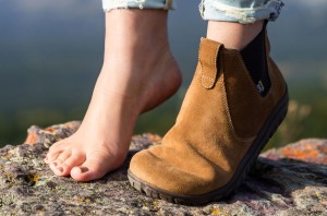 Lems Chelsea Boot Women Barefoot Shoes Brown | ZXI-81458