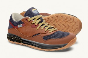 Lems Trailhead Hiking Shoes Brown / Yellow | PEA-52682