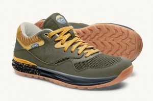 Lems Trailhead Hiking Shoes Olive / Yellow | AMU-71717