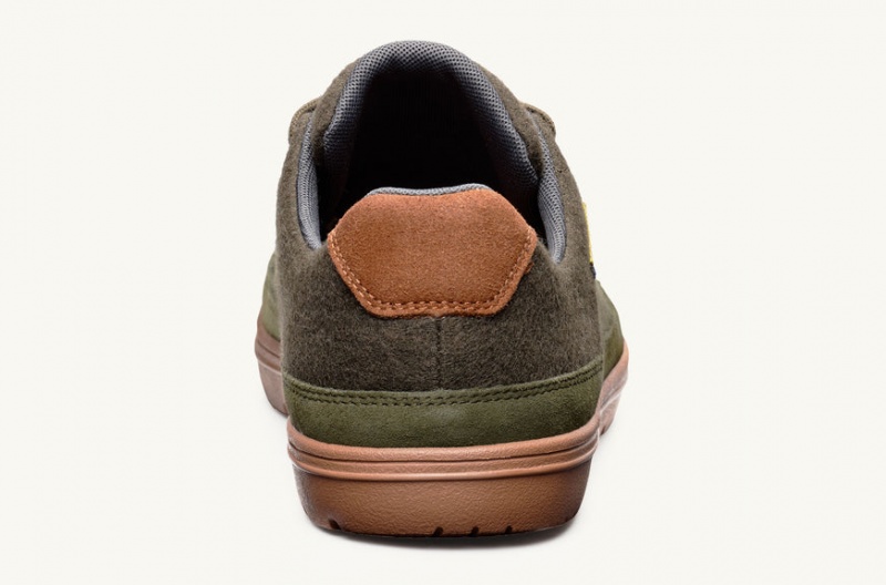 Lems Chillum Men's Shoes Olive | OQQ-24409