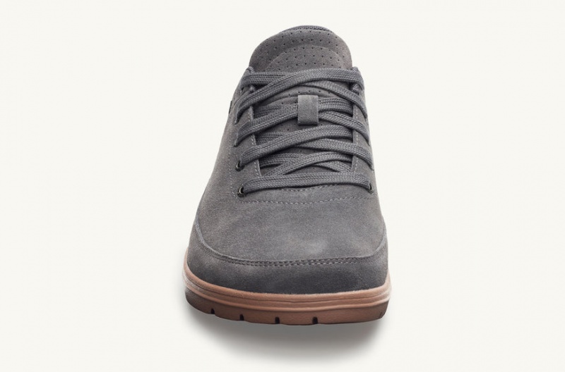 Lems Chillum Suede Men's Shoes Grey | HDC-27765