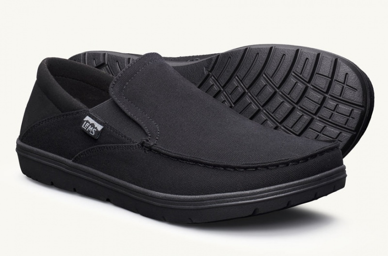 Lems Drifter Men Barefoot Shoes Black | JBR-24644