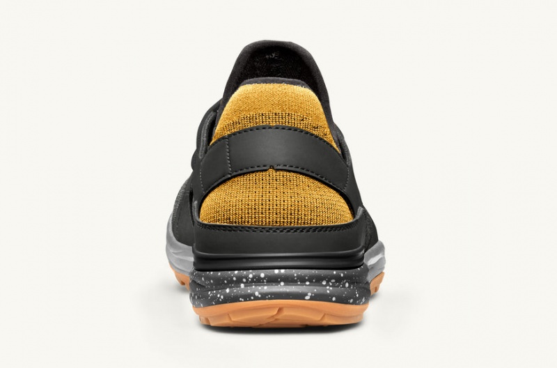 Lems Mesa Barefoot Shoes Black / Yellow | FNB-16108