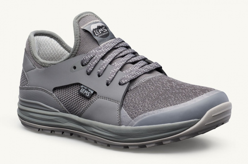 Lems Mesa Barefoot Shoes Dark Grey | FIZ-32576