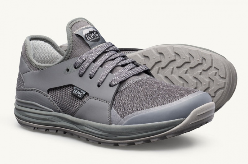 Lems Mesa Barefoot Shoes Dark Grey | FIZ-32576