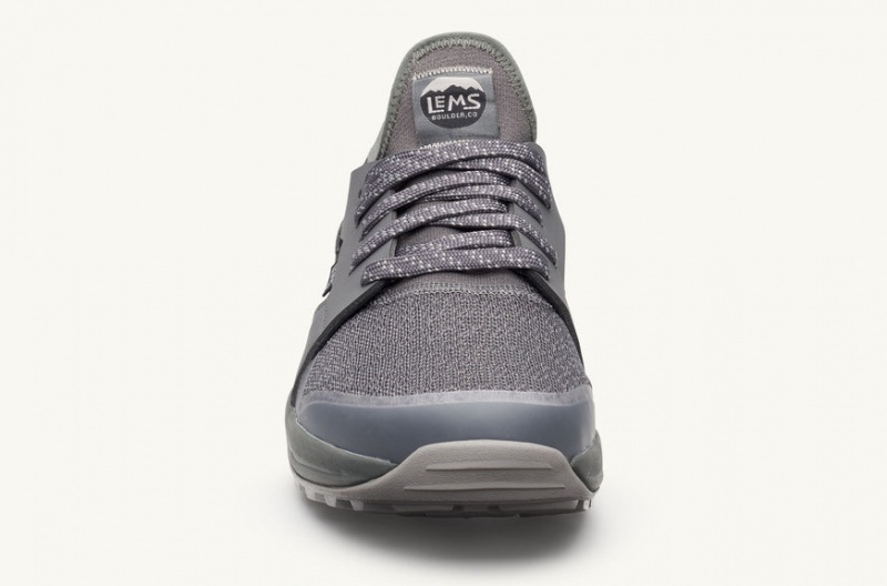 Lems Mesa Men's Sneakers Dark Grey | HBM-50299