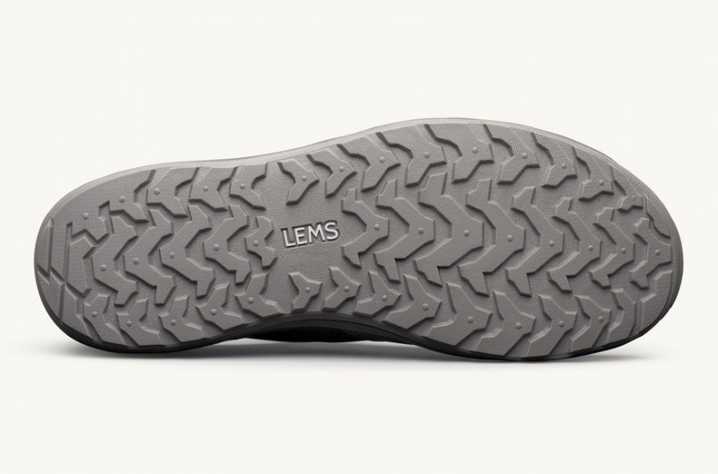 Lems Mesa Trail Shoes Dark Grey | LQZ-43026