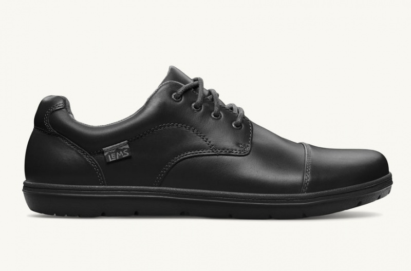 Lems Nine2Five Dress Shoes Black | DPS-34713