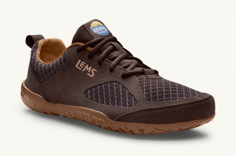 Lems Primal 2 Men's Sneakers Brown | TUM-06036