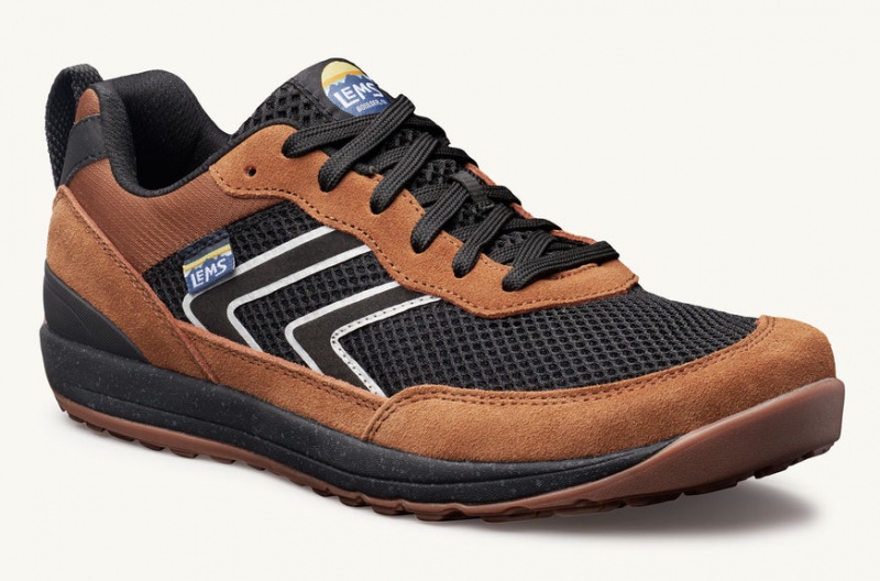 Lems Primal Pursuit Trail Shoes Brown / Black | ZAW-10769