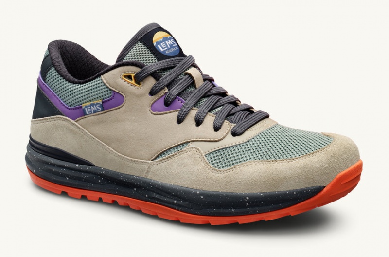 Lems Trailhead Hiking Shoes Beige / Purple | FJW-41309