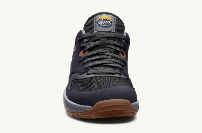 Lems Trailhead Hiking Shoes Dark Grey | ZEV-93379